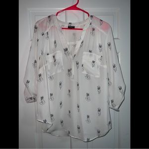 Torrid Harper Pullover Blouse